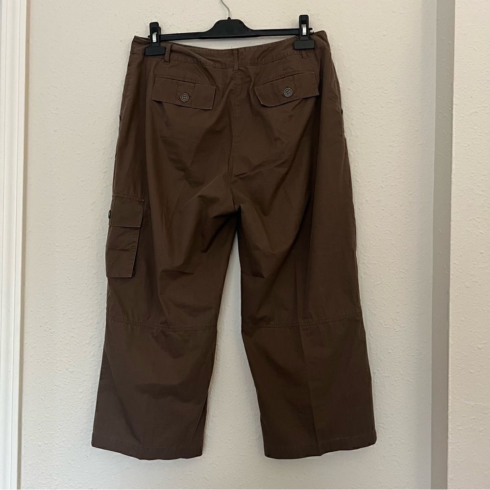 Chico’s Cropped Cargo Pants in Brown Size 2/ US 12 - Picture 5 of 11